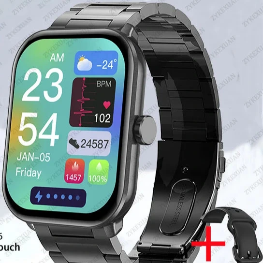 Relógio Inteligente À Prova D'Água Para Esportes  Xiaomi Watch 5 Versão Global Homens Mulheres HD AMOLED Display Frequência Cardíaca Bluetooth Chamada GPS Rastreamento