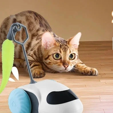 Brinquedos remotos inteligentes para gatos, brinquedos interativos com controle remoto, carregamento usb, movimento automático, vara para gatos, suprimentos para animais de estimação