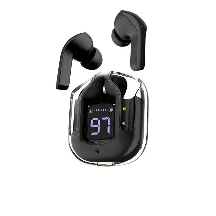 fone de ouvido Tws sem fio bluetooth 5.3 fones esporte jogos redução ruído baixo controle toque para Iphone